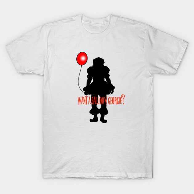 It-Pennywise "Want A Balloon Georgie?" T-Shirt-TOZ